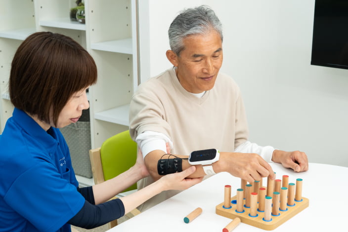 上肢集中プランのイメージ