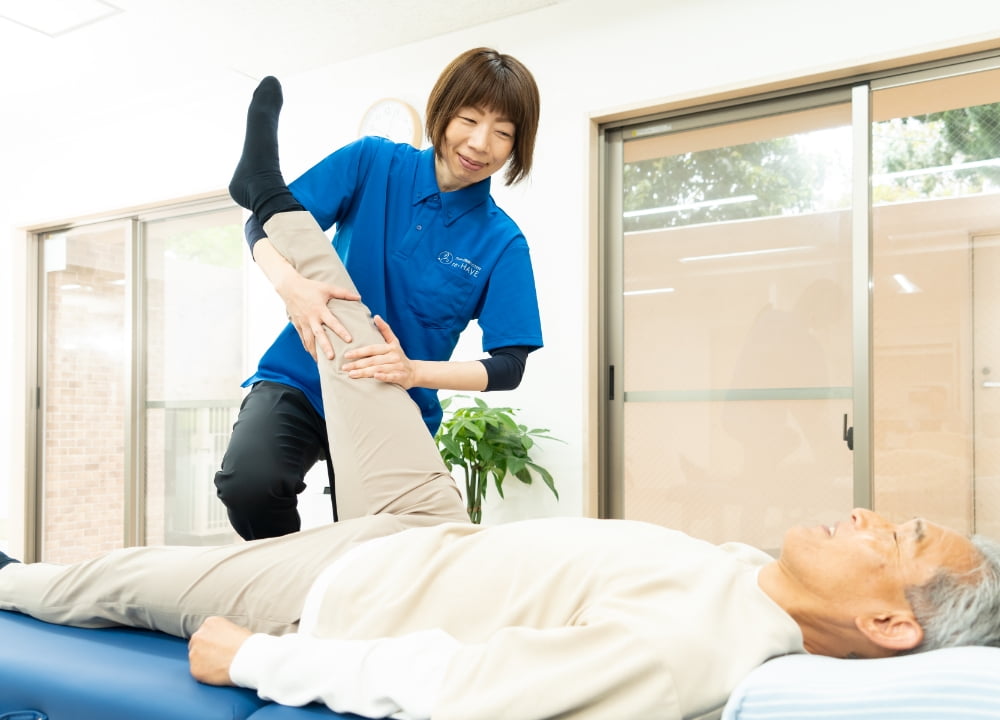 施術の様子